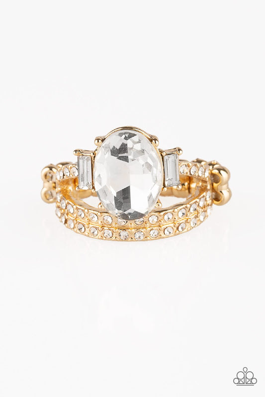 Bling Queen - Gold - Paparazzi Accessories