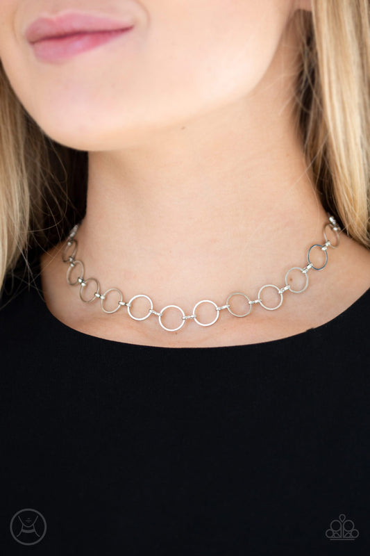 Metro Spunk - Silver - Paparazzi Accessories