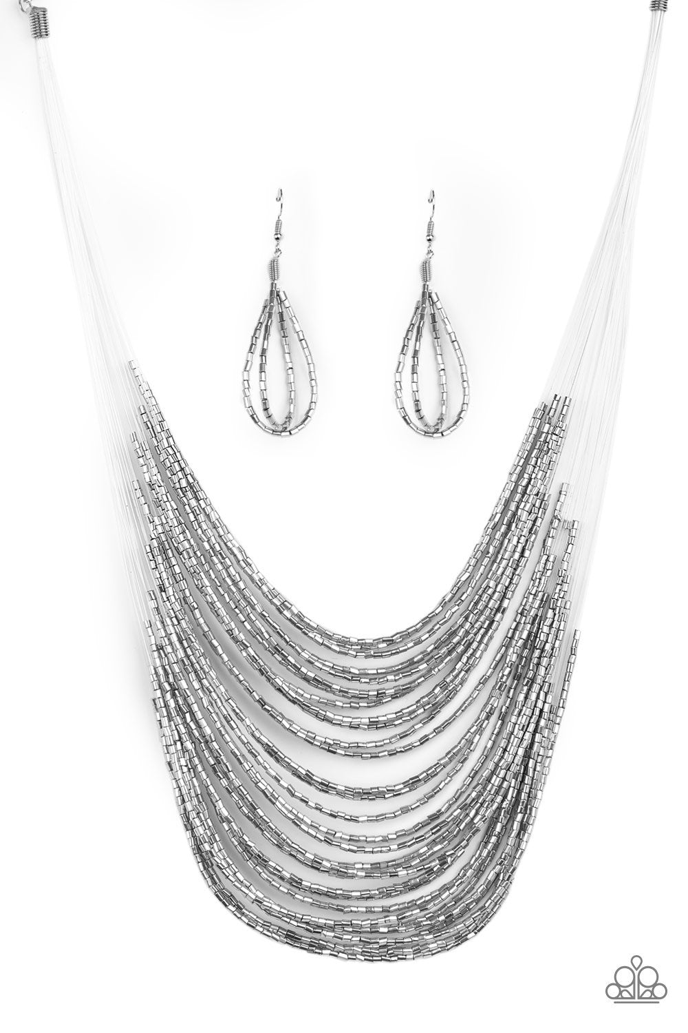 Catwalk Queen - Silver - Paparazzi Accessories