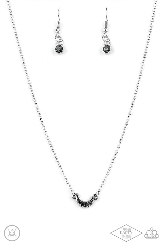 Promise The Moon - Silver - Paparazzi Accessories