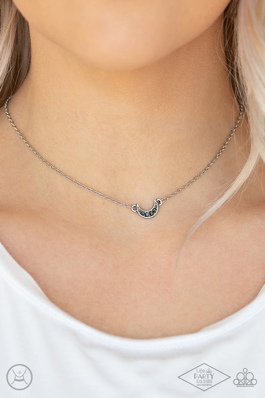 Promise The Moon - Silver - Paparazzi Accessories