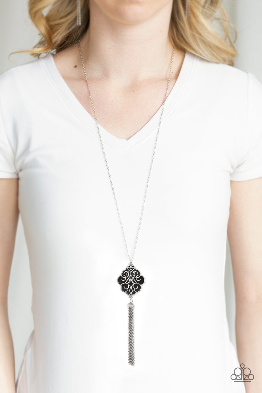 Malibu Mandala - Black - Paparazzi Accessories