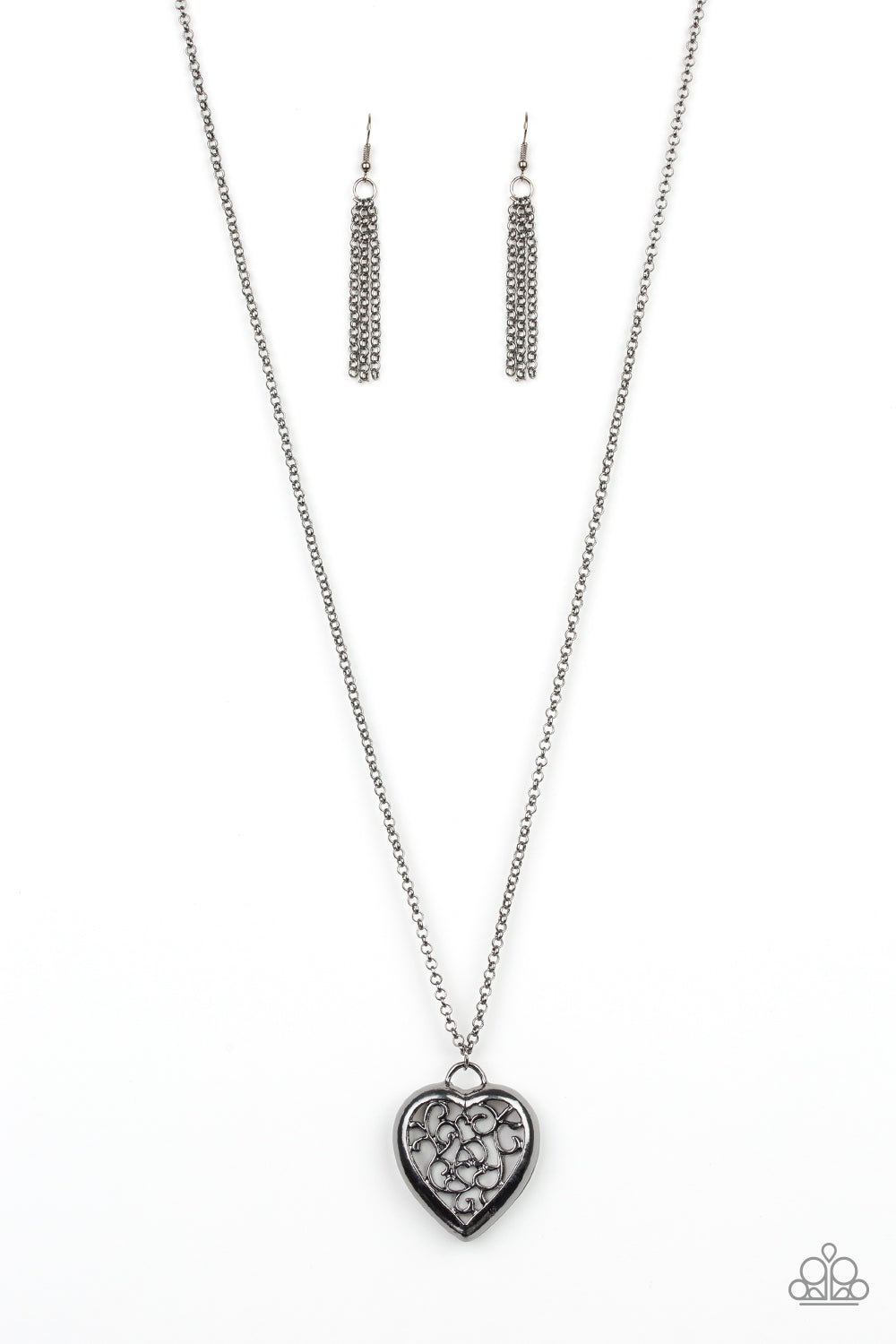 Victorian Valentine - Black - Paparazzi Accessories