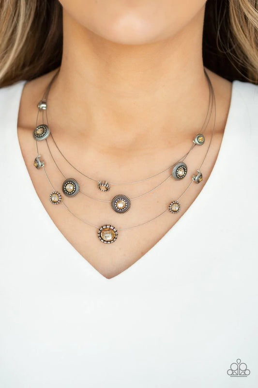 SHEER Thing! - Brown - Paparazzi Accessories