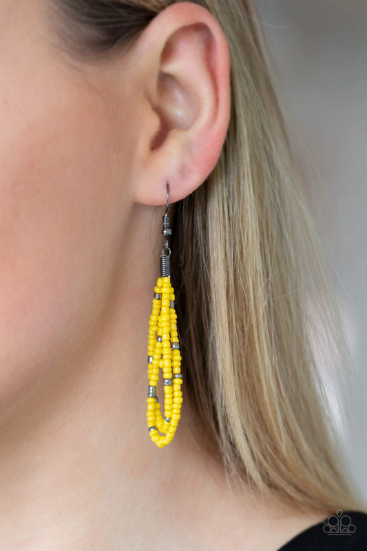 Rio Rainforest- Yellow - Paparazzi Accessories