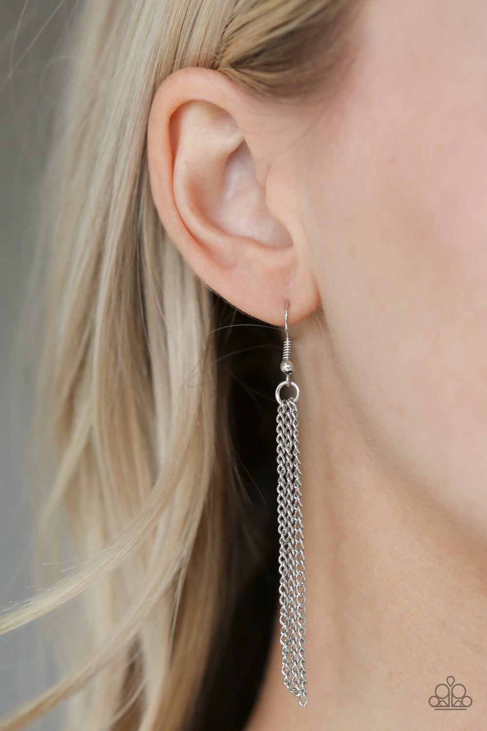 Totally Worth The TASSEL - Silver - Paparazzi Accessories