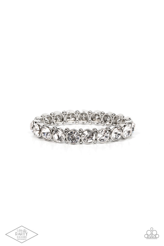 Sugar-Coated Sparkle - White - Paparazzi Accessories
