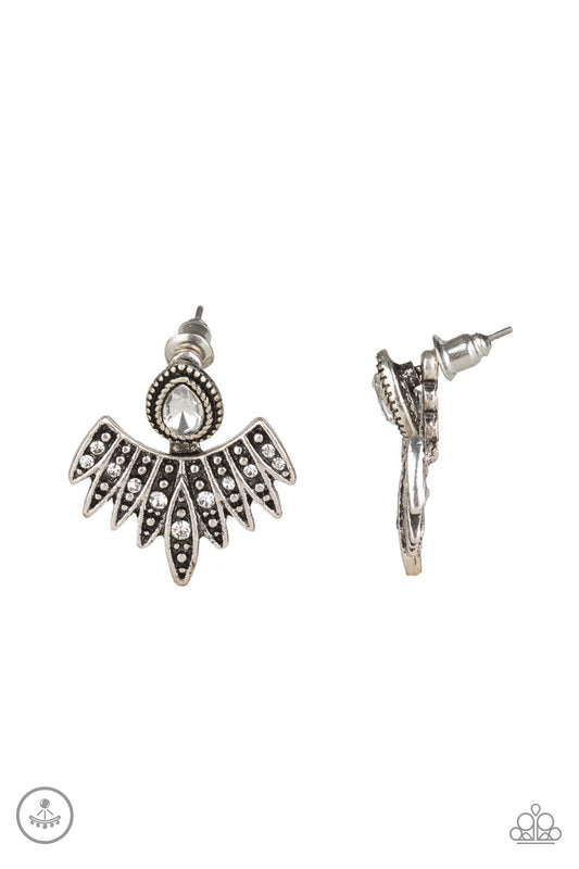 Wing Fling - White - Paparazzi Accessories