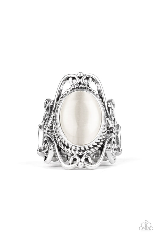Fairytale Flair - White - Paparazzi Accessories