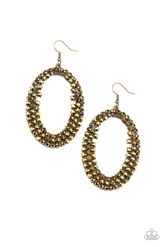 Radical Razzle - Brass - Paparazzi Accessories