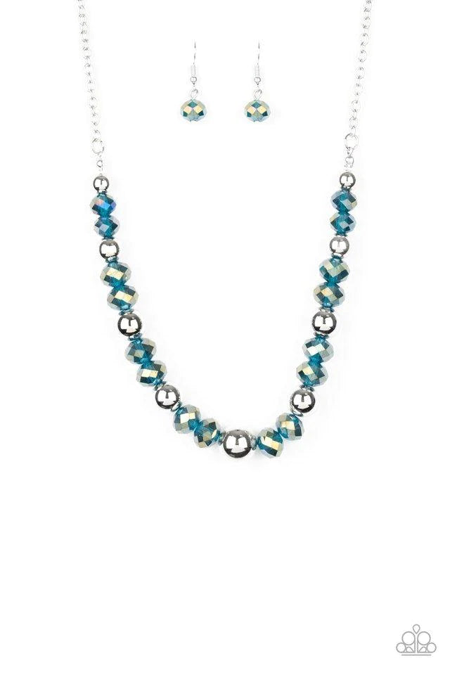 Jewel Jam - Blue - Paparazzi Accessories