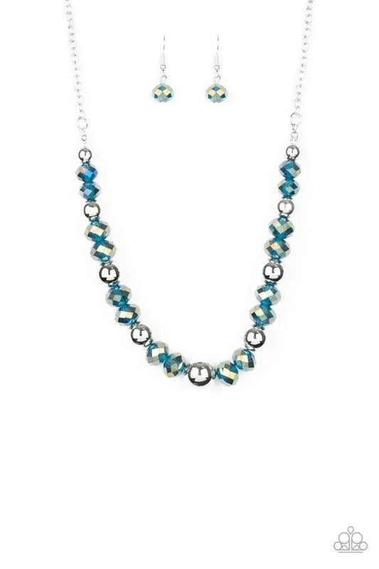 Jewel Jam - Blue - Paparazzi Accessories