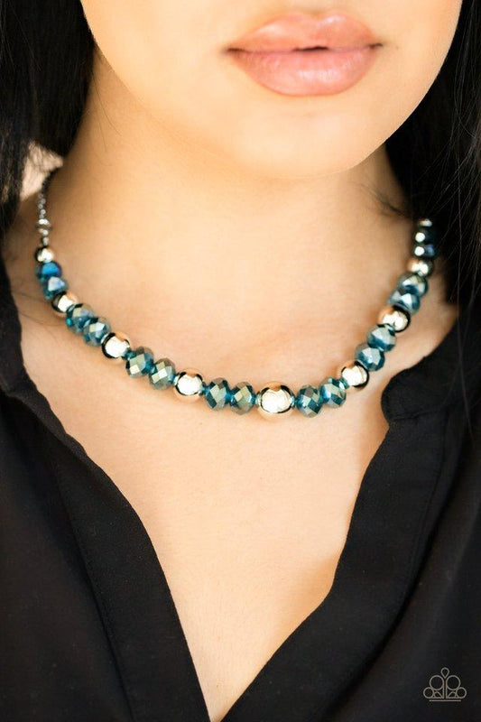 Jewel Jam - Blue - Paparazzi Accessories