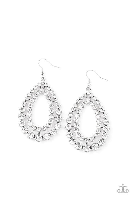 Glacial Glaze - White - Paparazzi Accessories