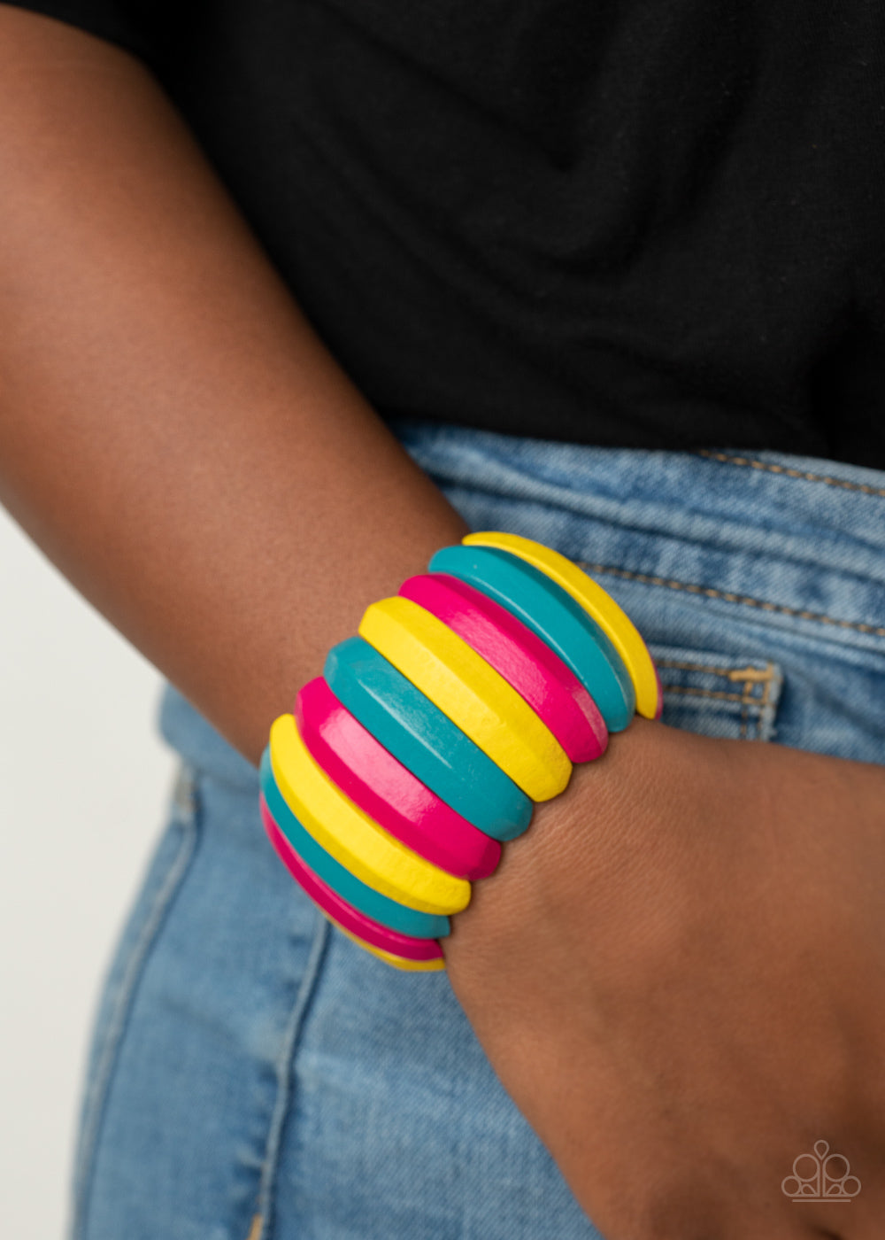 Colorfully Congo - Multi - Paparazzi Accessories