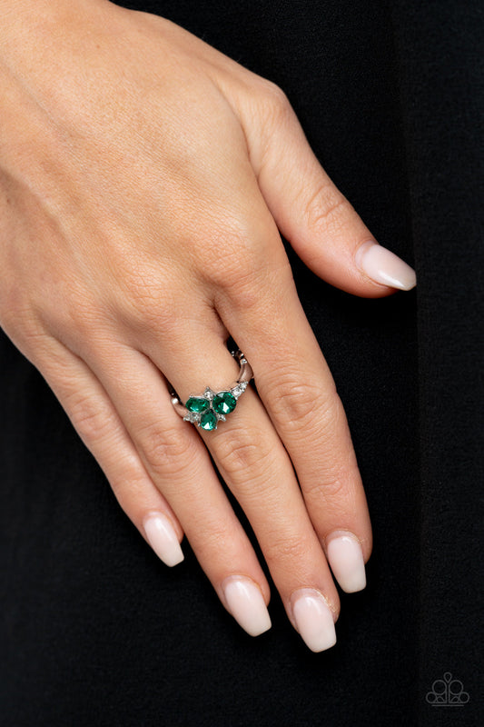 Here You GLOW - Green - Paparazzi Accessories
