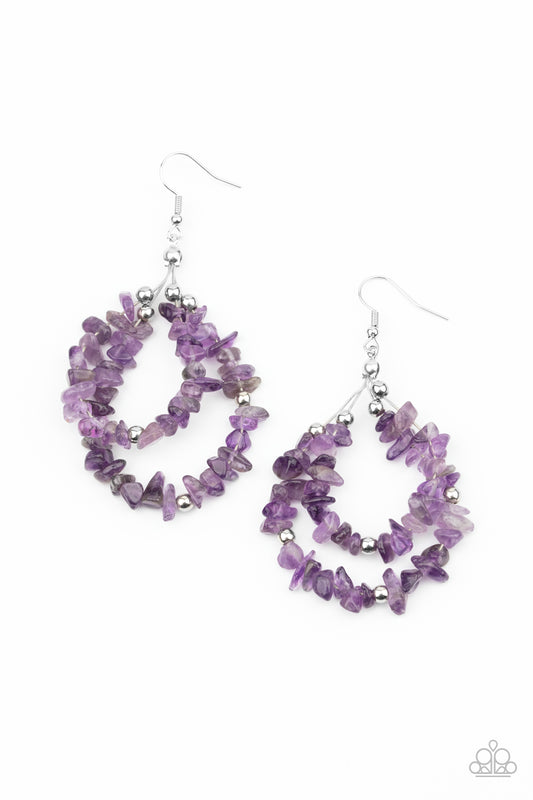 Canyon Rock Art - Purple - Paparazzi Accessories