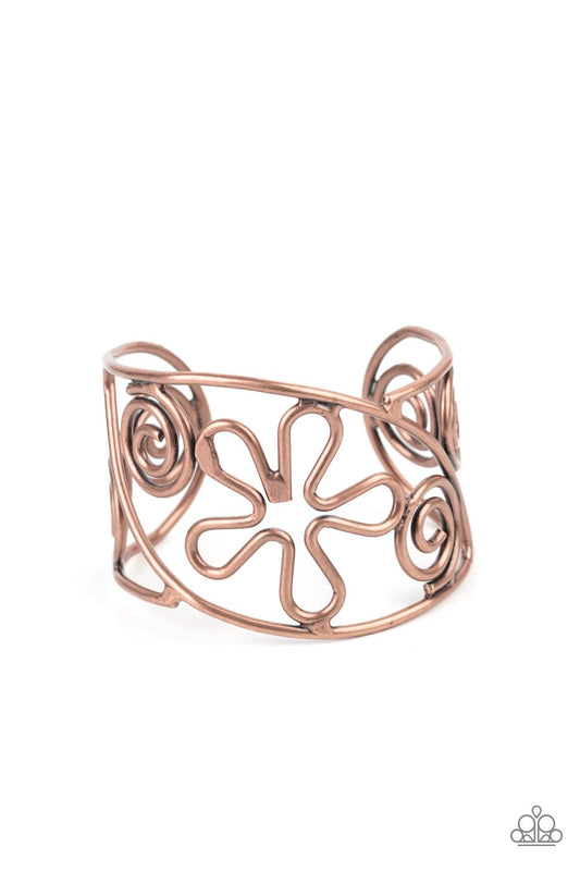 Groovy Sensations - Copper - Paparazzi Accessories