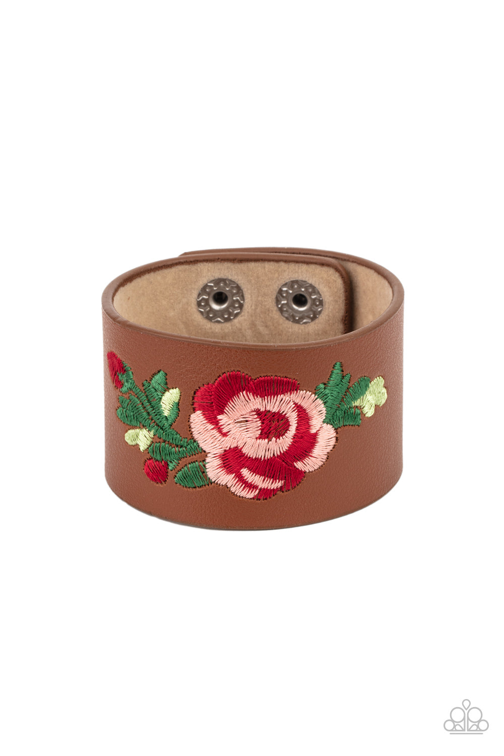 Rebel Rose - Brown - Paparazzi Accessories