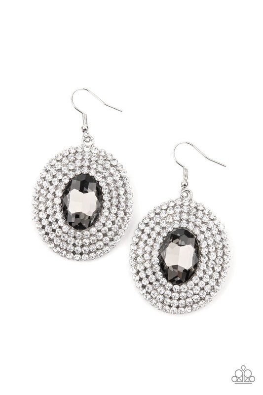 Fierce Field - Silver - Paparazzi Accessories