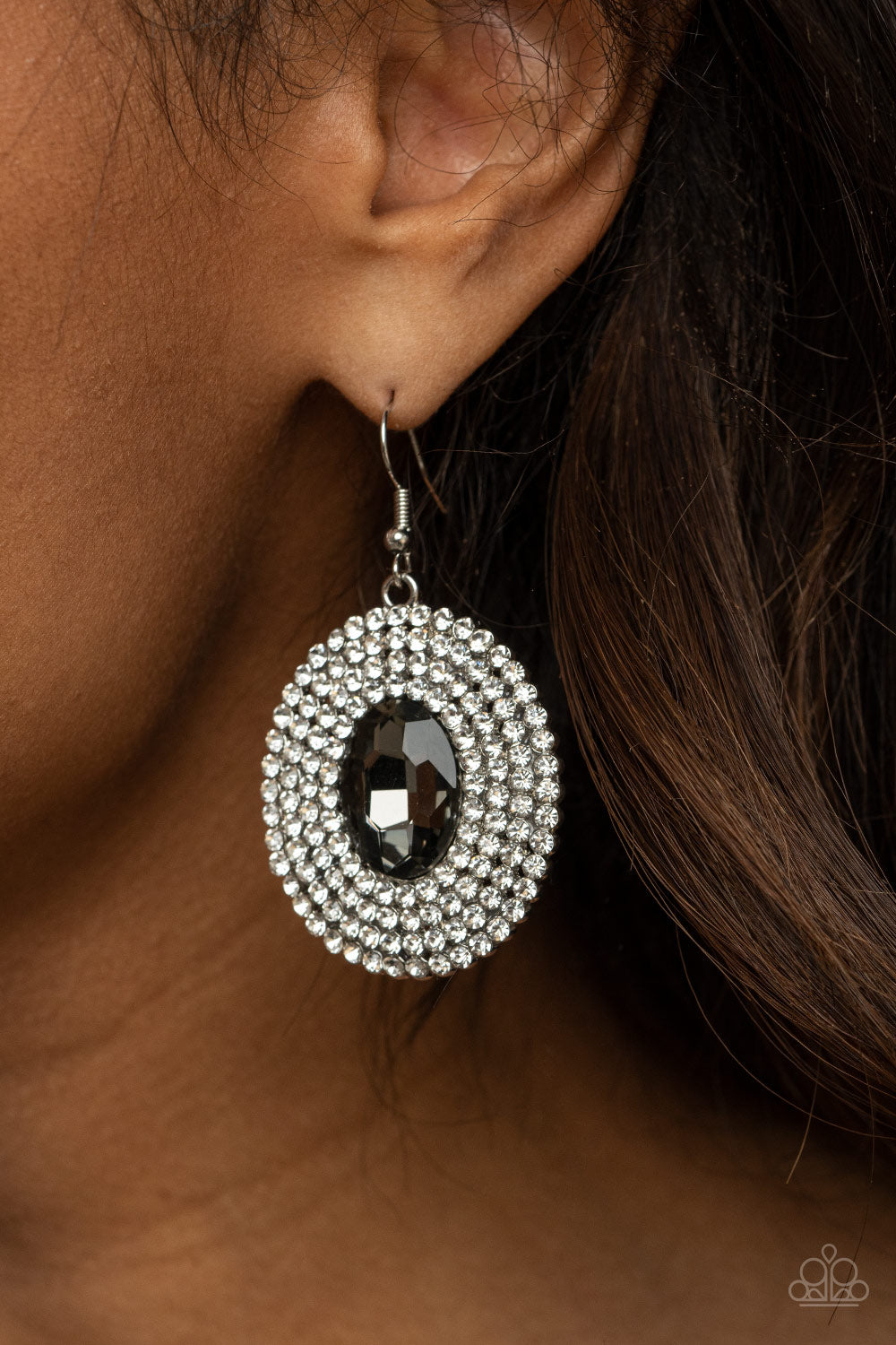 Fierce Field - Silver - Paparazzi Accessories