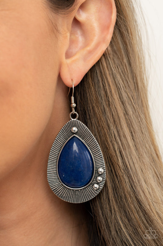 Western Fantasy - Blue - Paparazzi Accessories