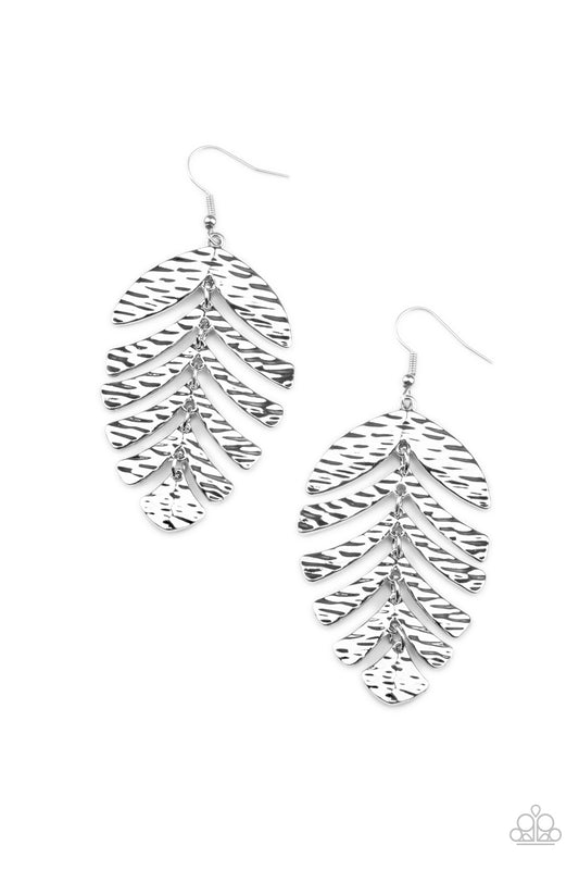 Palm Lagoon - Silver - Paparazzi Accessories