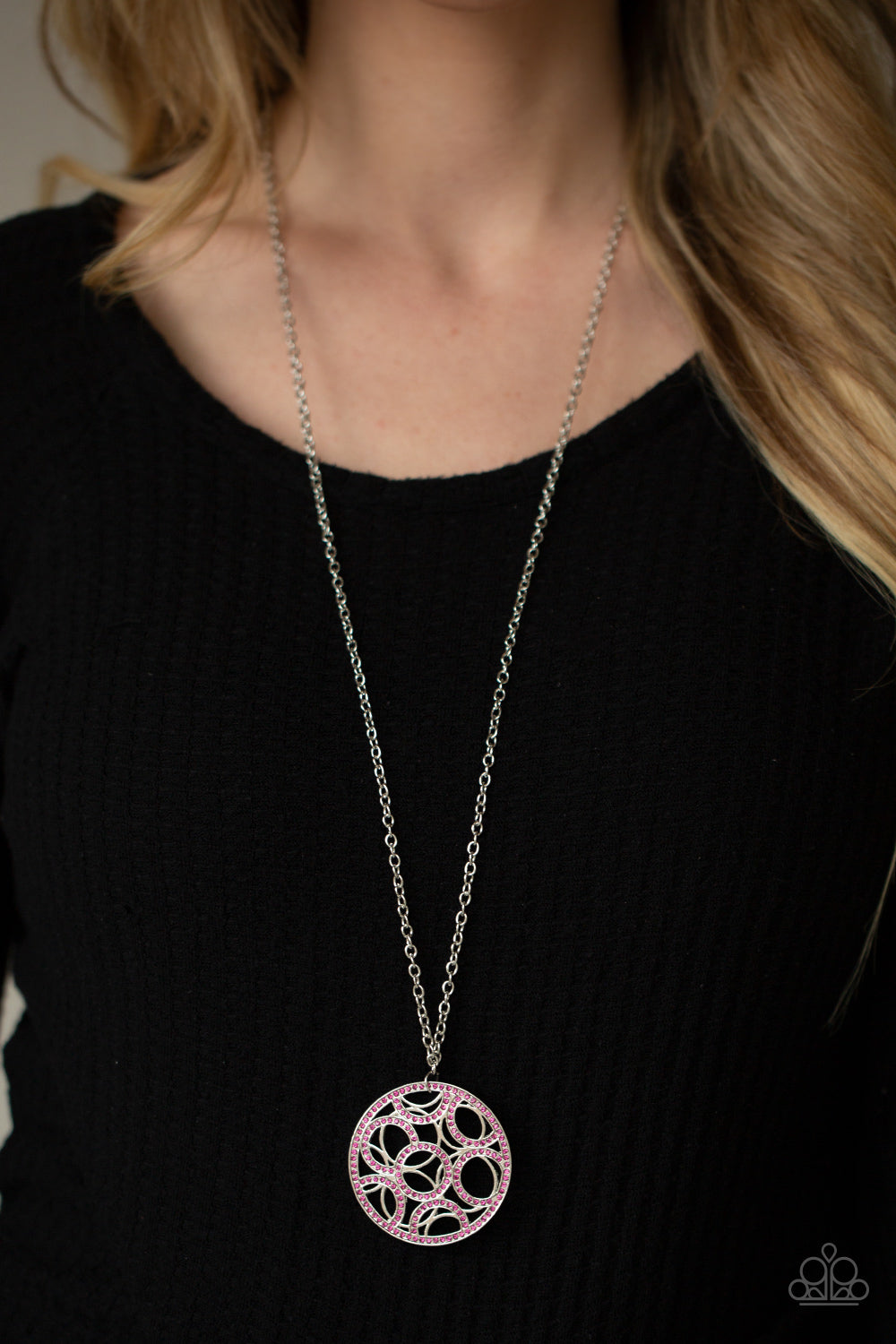 Thanks a MEDALLION - Pink - Paparazzi Accessories