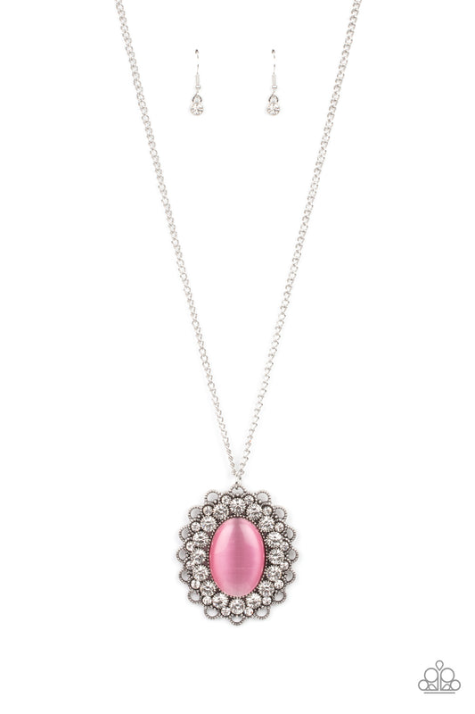 Oh My Medallion - Pink - Paparazzi Accessories