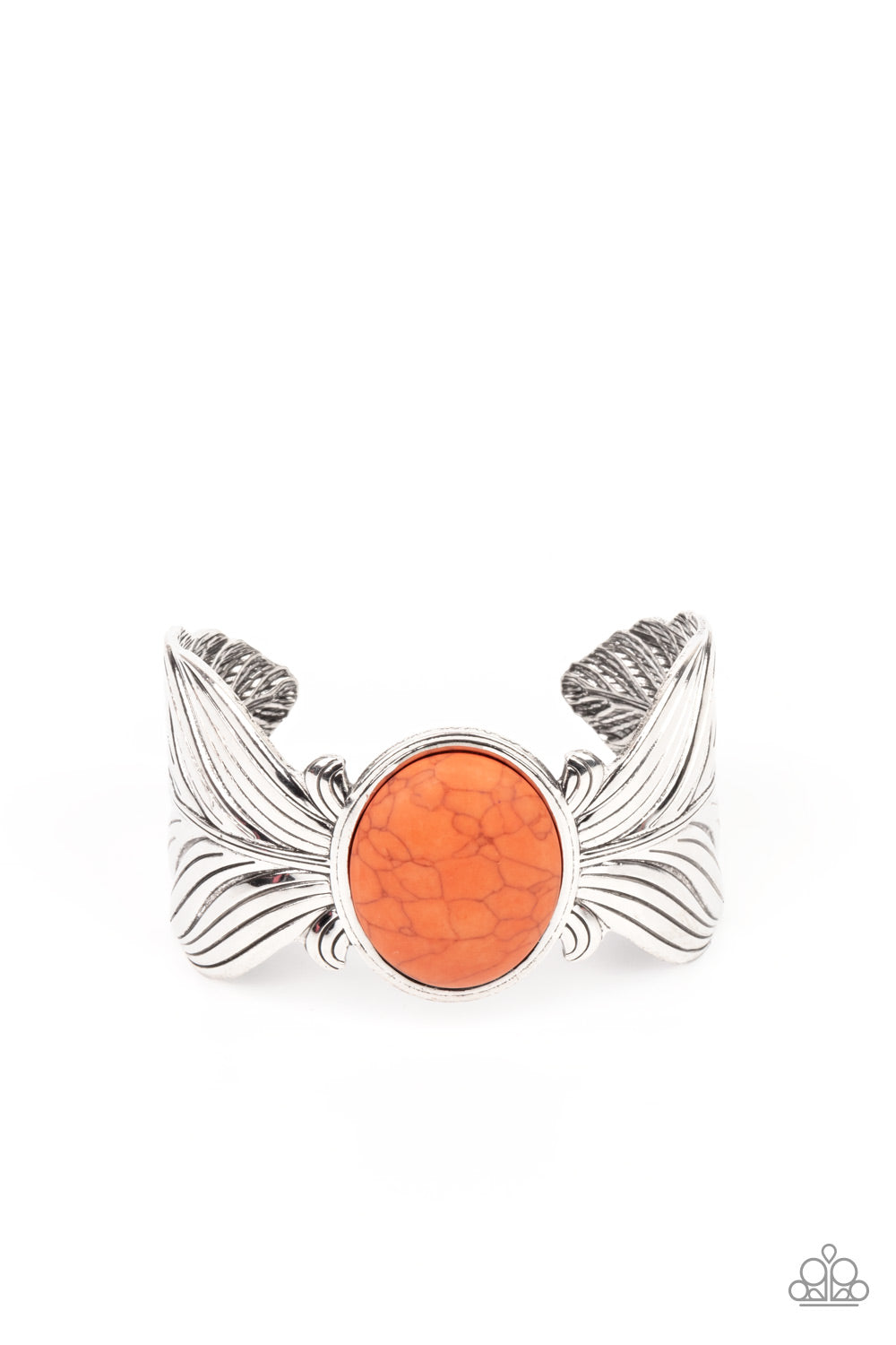 Born to Soar - Orange - Paparazzi Accessories