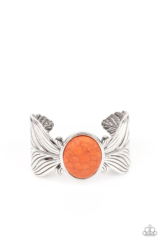 Born to Soar - Orange - Paparazzi Accessories