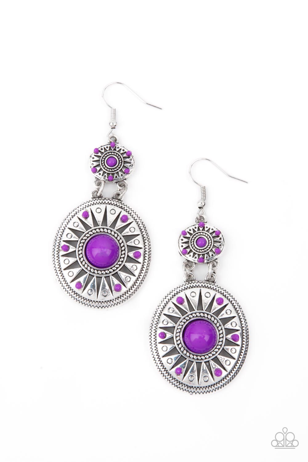 Temple of The Sun - Purple - Paparazzi Accessories