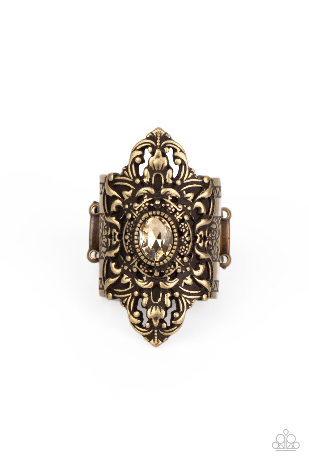 Perennial Posh - Brass - Paparazzi Accessories