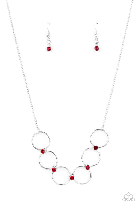Regal Society - Red - Paparazzi Accessories
