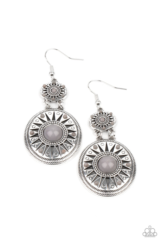 Temple of The Sun - Silver - Paparazzi Accessories