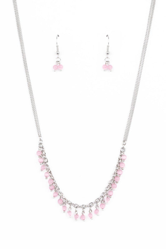 DEW a Double Take - Pink - Paparazzi Accessories