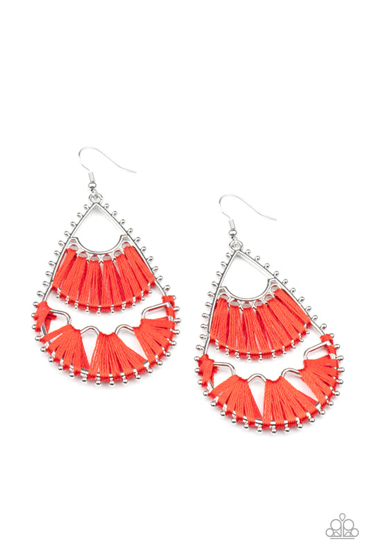 Samba Scene - Red - Paparazzi Accessories