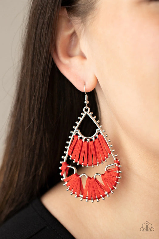 Samba Scene - Red - Paparazzi Accessories