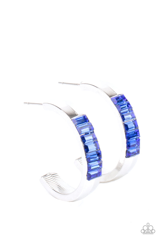 Bursting With Brilliance - Blue - Paparazzi Accessories