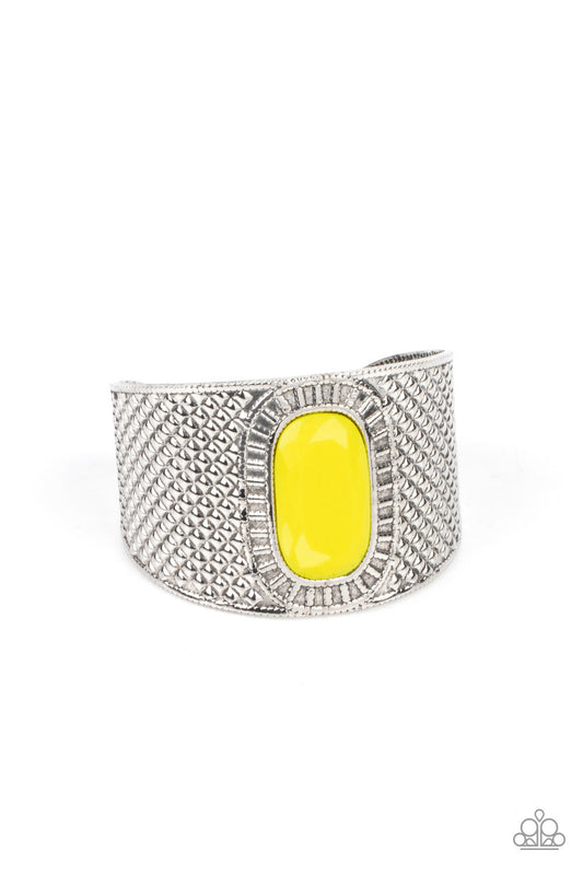 Poshly Pharaoh - Yellow - Paparazzi Accessories