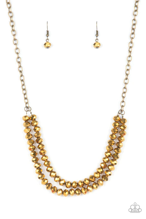 May The FIERCE Be With You - Brass - Paparazzi Accessories