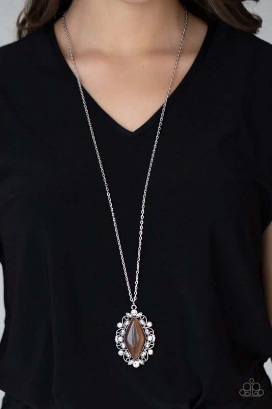 Exquistely Enchanted - Brown - Paparazzi Accessories