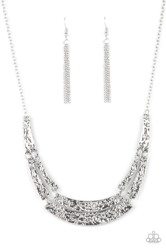 Stick To The ARTIFACTS - Silver - Paparazzi Accessories