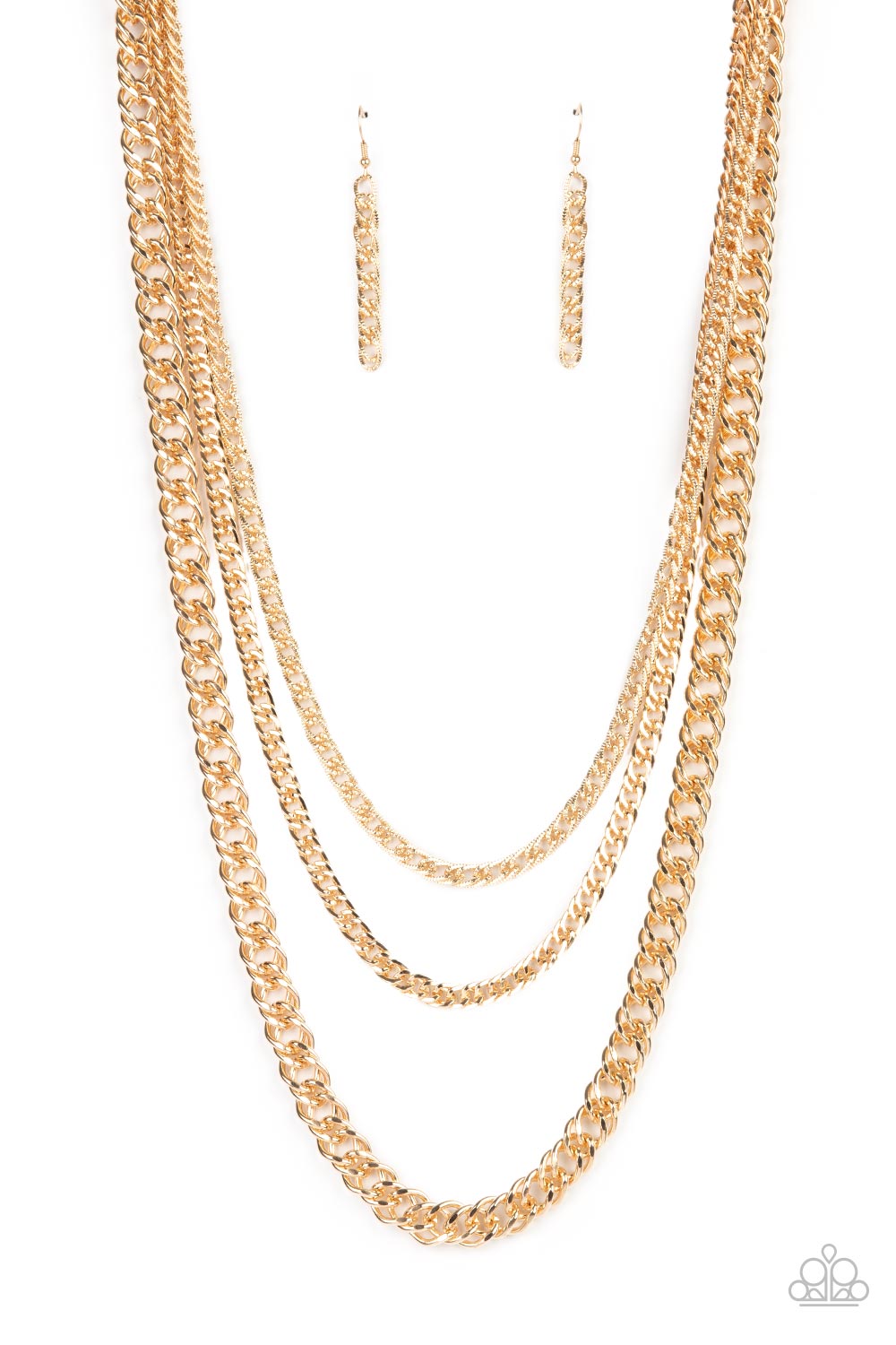 Chain of Champions - Gold - Paparazzi Accessories