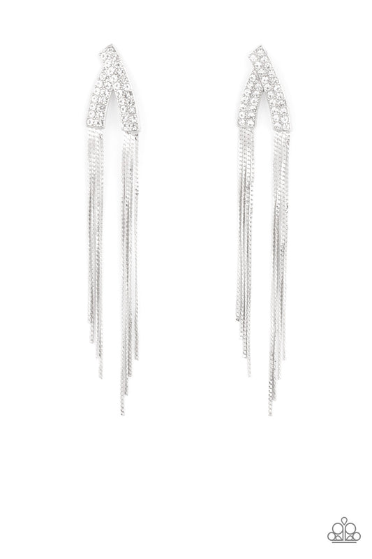 It Takes Two To TASSEL - White - Paparazzi Accessories