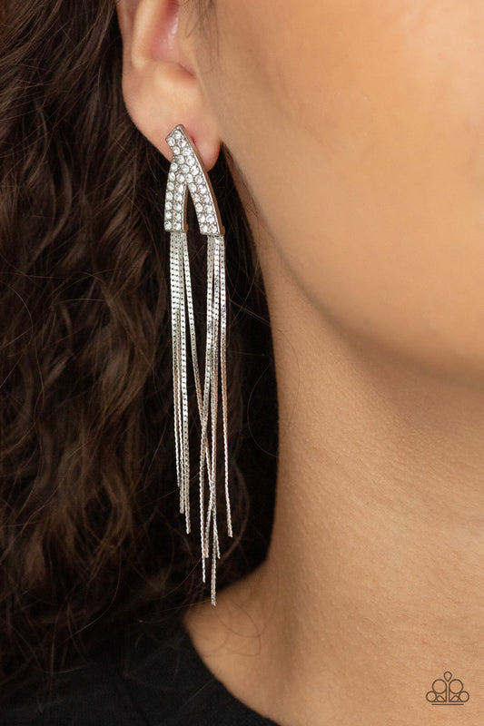 It Takes Two To TASSEL - White - Paparazzi Accessories