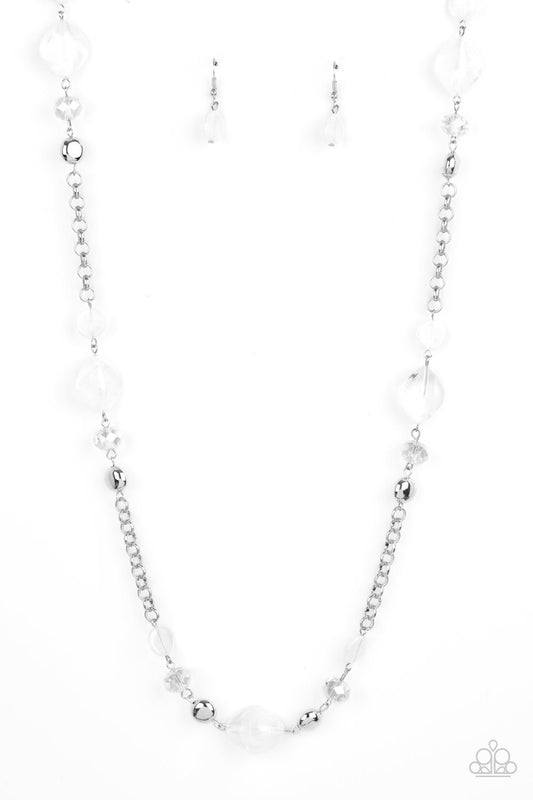 Light-Scattering Luminosity - White - Paparazzi Accessories