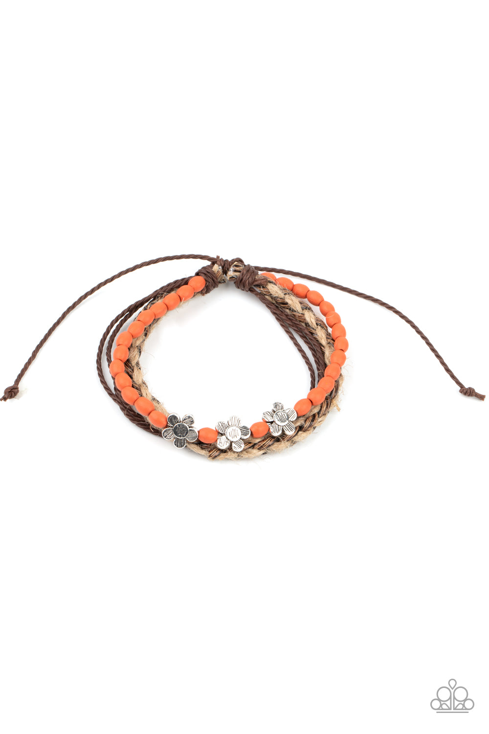 Raffia Remix - Orange - Paparazzi Accessories