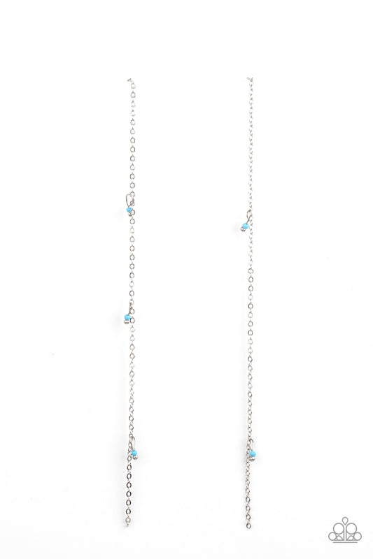 Dauntlessly Dainty - Blue - Paparazzi Accessories