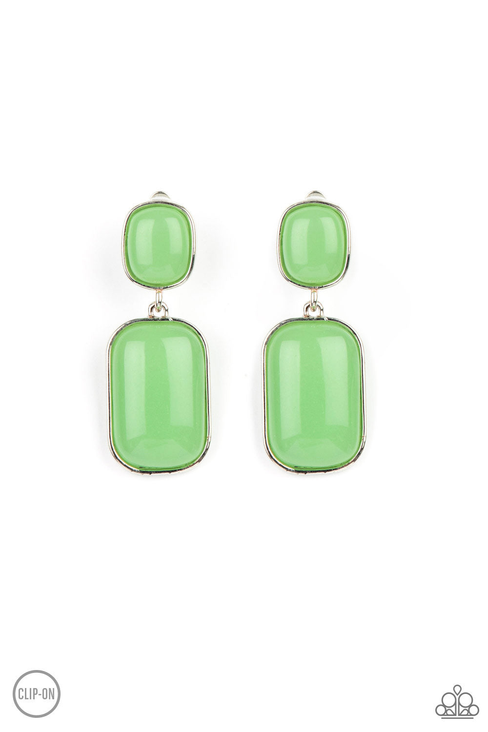 Meet Me At The Plaza - Green - Paparazzi Accessories